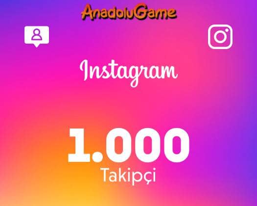 İnstagram 1000 Takipçi